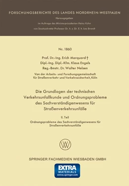 Abbildung von Marquard | Die Grundlagen der technischen Verkehrsunfallkunde und Ordnungsprobleme des Sachverständigenwesens für Straßenverkehrsunfälle | 1. Auflage | 2019 | beck-shop.de