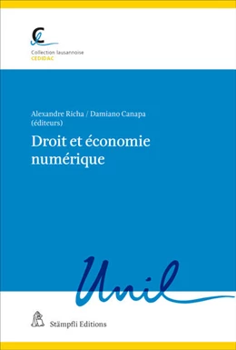 Abbildung von Richa / Canapa | Droit et économie numérique | 1. Auflage | 2021 | 73 | beck-shop.de