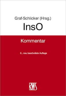 Abbildung von Graf-Schlicker | InsO | 6. Auflage | 2022 | beck-shop.de