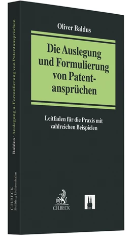 Abbildung von Baldus | Die Auslegung und Formulierung von Patentansprüchen | 1. Auflage | 2021 | beck-shop.de