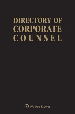 Abbildung von Staff | Directory of Corporate Counsel | 1. Auflage | 2020 | beck-shop.de