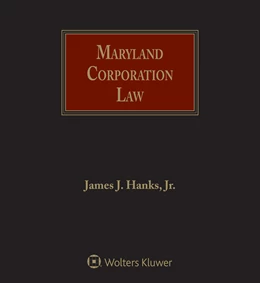 Abbildung von Maryland Corporation Law | 1. Auflage | 2020 | beck-shop.de