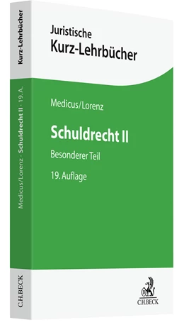 Abbildung von Medicus / Lorenz | Schuldrecht II | 19. Auflage | 2025 | beck-shop.de