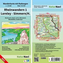 Abbildung von Rheinwandern 1 - Loreley - Simmern/H. 1:25 000 | 1. Auflage | 2021 | beck-shop.de