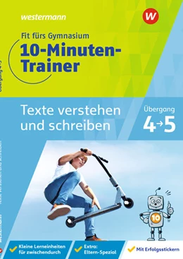 Abbildung von Vau | Fit fürs Gymnasium - 10-Minuten-Trainer. Übertritt 4 / 5 Deutsch Texte verstehen und schreiben | 1. Auflage | 2021 | beck-shop.de