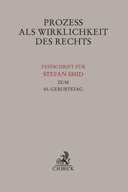Abbildung von Prozess als Wirklichkeit des Rechts | 1. Auflage | 2022 | beck-shop.de