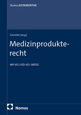 Abbildung von Gassner (Hrsg.) | Medizinprodukterecht | 1. Auflage | 2025 | beck-shop.de