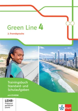 Abbildung von Green Line 4. Ausgabe 2. Fremdsprache. Trainingsbuch Standard- und Schulaufgaben, Heft mit Lösungen und CD-Extra Klasse 9 | 1. Auflage | 2021 | beck-shop.de