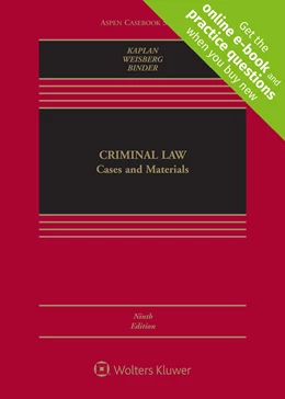 Abbildung von Kaplan / Weisberg | Criminal Law | 9. Auflage | 2021 | beck-shop.de