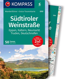 Abbildung von Zahel | KOMPASS Wanderführer Südtiroler Weinstraße, 50 Touren | 1. Auflage | 2021 | beck-shop.de