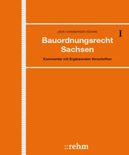 Abbildung von Jäde + / Dirnberger | Bauordnungsrecht Sachsen - mit Aktualisierungsservice | 1. Auflage | 2024 | beck-shop.de