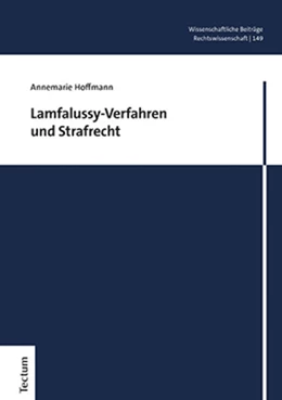 Abbildung von Hoffmann | Lamfalussy-Verfahren und Strafrecht | 1. Auflage | 2021 | 149 | beck-shop.de