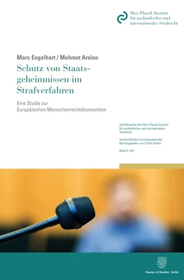 Abbildung von Arslan / Engelhart | Schutz von Staatsgeheimnissen im Strafverfahren. | 1. Auflage | 2021 | beck-shop.de
