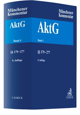 Abbildung von Münchener Kommentar zum Aktiengesetz: AktG, Band 4: §§ 179-277 | 6. Auflage | 2025 | beck-shop.de