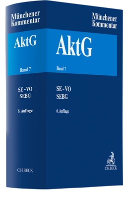 Abbildung von Münchener Kommentar zum Aktiengesetz: AktG, Band 7: SE-VO, SEBG | 6. Auflage | 2025 | beck-shop.de