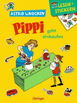 Abbildung von Lindgren | Lesen + Stickern. Pippi geht einkaufen | 1. Auflage | 2021 | beck-shop.de