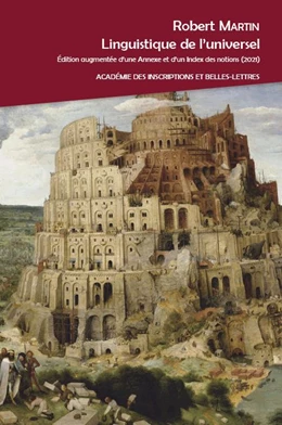 Abbildung von Linguistique de l'universel | 1. Auflage | 2021 | beck-shop.de