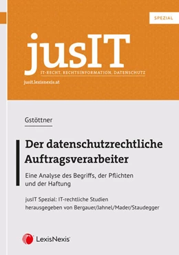 Abbildung von Gstöttner | Der datenschutzrechtliche Auftragsverarbeiter | 1. Auflage | 2021 | beck-shop.de