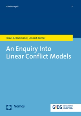 Abbildung von Beckmann / Reimer | An Enquiry Into Linear Conflict Models | 1. Auflage | 2021 | beck-shop.de