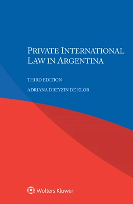 Abbildung von de Klor | Private International Law in Argentina | 3. Auflage | 2021 | beck-shop.de