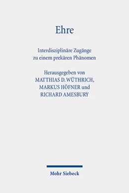 Abbildung von Wüthrich / Höfner | Ehre | 1. Auflage | 2021 | beck-shop.de
