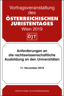 Abbildung von Anforderungen an die rechtswissenschaftliche Ausbildung an den Universitäten | 1. Auflage | 2021 | beck-shop.de