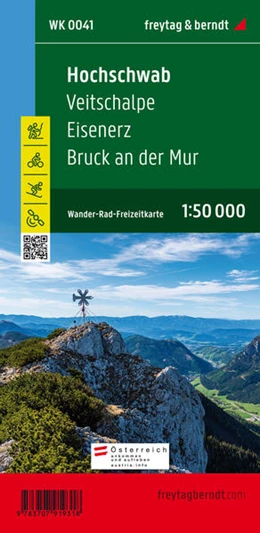 Abbildung von Freytag & Berndt | Hochschwab, Wander-, Rad- und Freizeitkarte 1:50.000, freytag & berndt, WK 0041 | 1. Auflage | 2022 | beck-shop.de