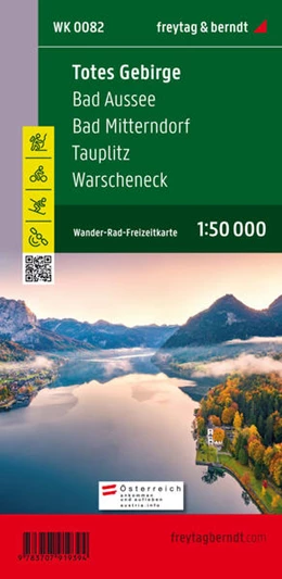 Abbildung von Totes Gebirge, Wander-, Rad- und Freizeitkarte 1:50.000, freytag & berndt, WK 0082 | 1. Auflage | 2021 | beck-shop.de