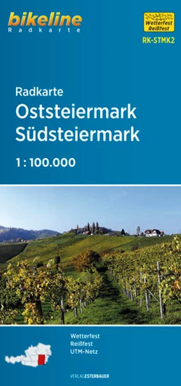 Abbildung von Esterbauer Verlag | Radkarte Oststeiermark, Südsteiermark 1:100.000 | 1. Auflage | 2021 | beck-shop.de