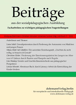 Abbildung von Dohrmann / Schubert | Beiträge aus der sozialpädagogischen Ausbildung | 1. Auflage | 2021 | beck-shop.de