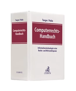 Abbildung von Taeger / Pohle | Computerrechts-Handbuch Ordner 86 mm • 1 Ersatzordner (leer) | | | beck-shop.de