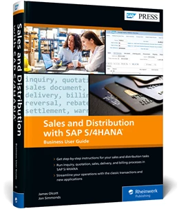 Abbildung von Olcott / Simmonds | Sales and Distribution with SAP S/4hana: Business User Guide | 1. Auflage | 2021 | beck-shop.de