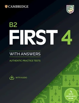 Abbildung von First 4. Student's Book with Answers with Audio download with Resource Bank | 1. Auflage | 2021 | beck-shop.de
