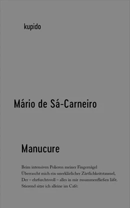 Abbildung von Sá-Carneiro | Manucure | 2. Auflage | 2022 | beck-shop.de