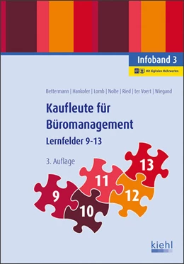 Abbildung von Bettermann / Hankofer | Kaufleute für Büromanagement - Infoband 3 | 3. Auflage | 2021 | beck-shop.de