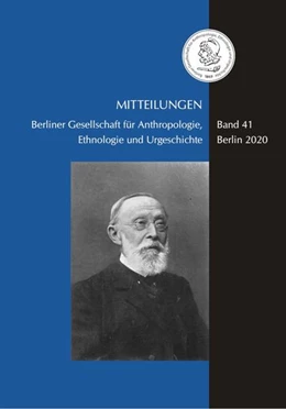 Abbildung von Mitteilungen der Berliner Gesellschaft für Anthropologie, Ethnologie und Urgeschichte | 1. Auflage | 2021 | beck-shop.de