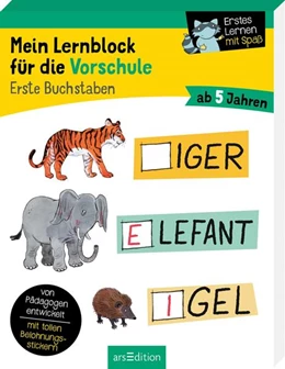 Abbildung von Lang | Mein Lernblock für die Vorschule - Erste Buchstaben | 1. Auflage | 2021 | beck-shop.de