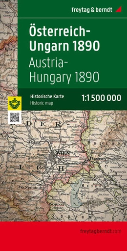 Abbildung von Österreich-Ungarn 1890, 1:1,5 Mio., Historische Karte | 1. Auflage | 2020 | beck-shop.de