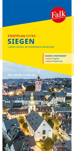 Abbildung von Falk Stadtplan Extra Siegen 1:17.000 | 14. Auflage | 2021 | beck-shop.de