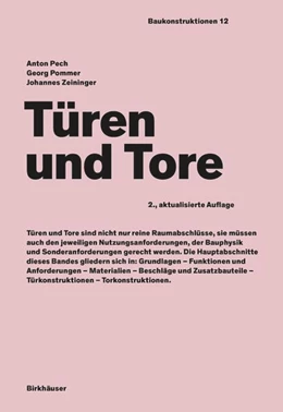 Abbildung von Pommer / Zeininger | Türen und Tore | 2. Auflage | 2022 | beck-shop.de