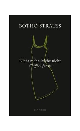 Abbildung von Strauß | Nicht mehr. Mehr nicht | 1. Auflage | 2021 | beck-shop.de