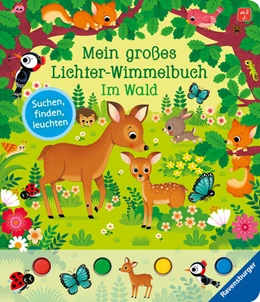 Abbildung von Grimm | Mein großes Lichter-Wimmelbuch: Im Wald | 1. Auflage | 2022 | beck-shop.de