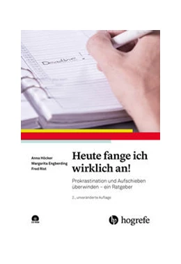 Abbildung von Höcker / Engberding | Heute fange ich wirklich an! + CD-ROM | 2. Auflage | 2021 | beck-shop.de