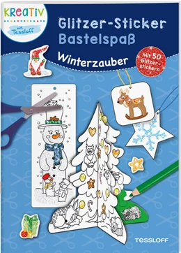 Abbildung von Glitzer-Sticker Bastelspaß. Winterzauber | 1. Auflage | 2021 | beck-shop.de