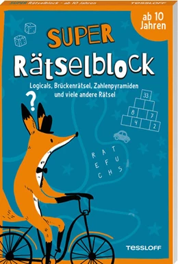 Abbildung von Heine | Super Rätselblock ab 10 Jahren.Logicals, Brückenrätsel, Zahlenpyramiden und viele andere Rätsel | 1. Auflage | 2021 | beck-shop.de