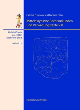 Abbildung von Freydank / Feller | Mittelassyrische Rechtsurkunden und Verwaltungstexte VIII | 1. Auflage | 2008 | 119 | beck-shop.de