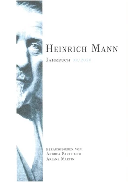 Abbildung von Bartl / Martin | Heinrich Mann-Jahrbuch 38/2020 | 1. Auflage | 2020 | beck-shop.de