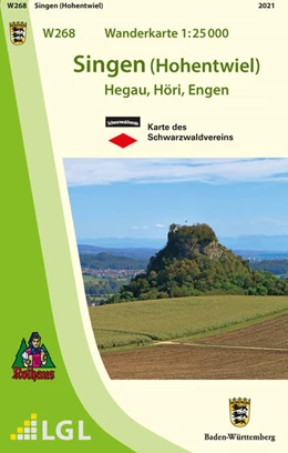 Abbildung von Singen (Hohentwiel) 1:25 000 Wanderkarte | 1. Auflage | 2021 | beck-shop.de