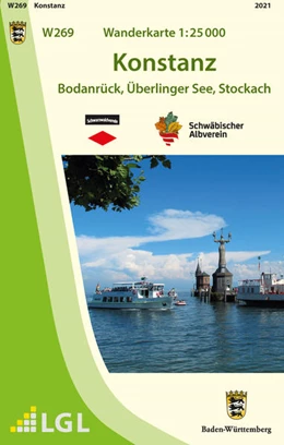 Abbildung von Konstanz 1:25 000 Wanderkarte | 1. Auflage | 2021 | beck-shop.de