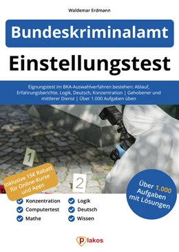 Abbildung von Erdmann | Einstellungstest Bundeskriminalamt | 1. Auflage | 2021 | beck-shop.de
